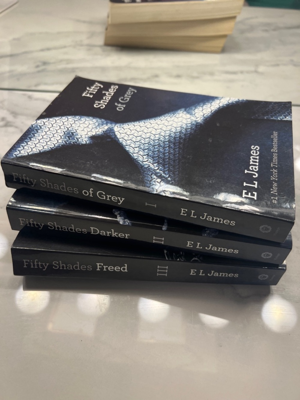 Fifty Shades Trilogy Paperback Set 🖤